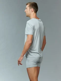 Seidenunterwäsche^Kokon Zwo 100% Seide T-Shirt für Herren