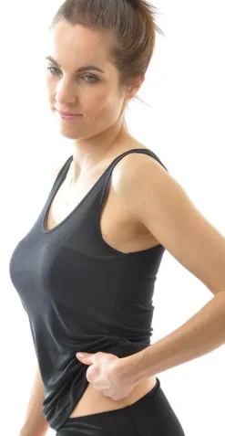 Camisole (Breite Träger)|Alle Lingerie Tops^Alkena 100% Seide UNTERHEMD uni von