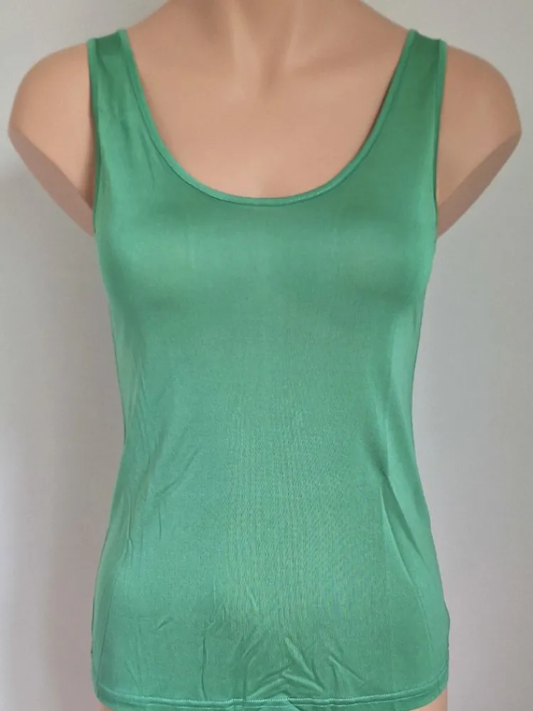 Camisole (Breite Träger)|Alle Lingerie Tops^Alkena 100% Seide UNTERHEMD uni von