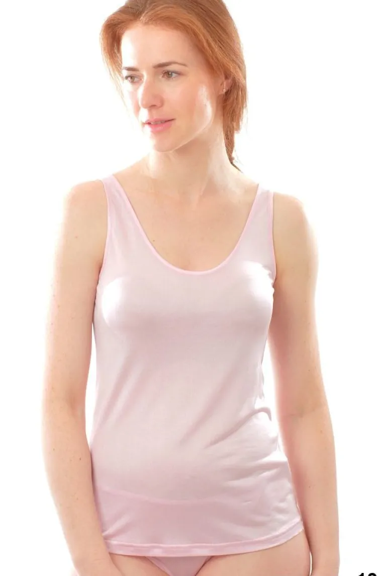 Camisole (Breite Träger)|Alle Lingerie Tops^Alkena 100% Seide UNTERHEMD von