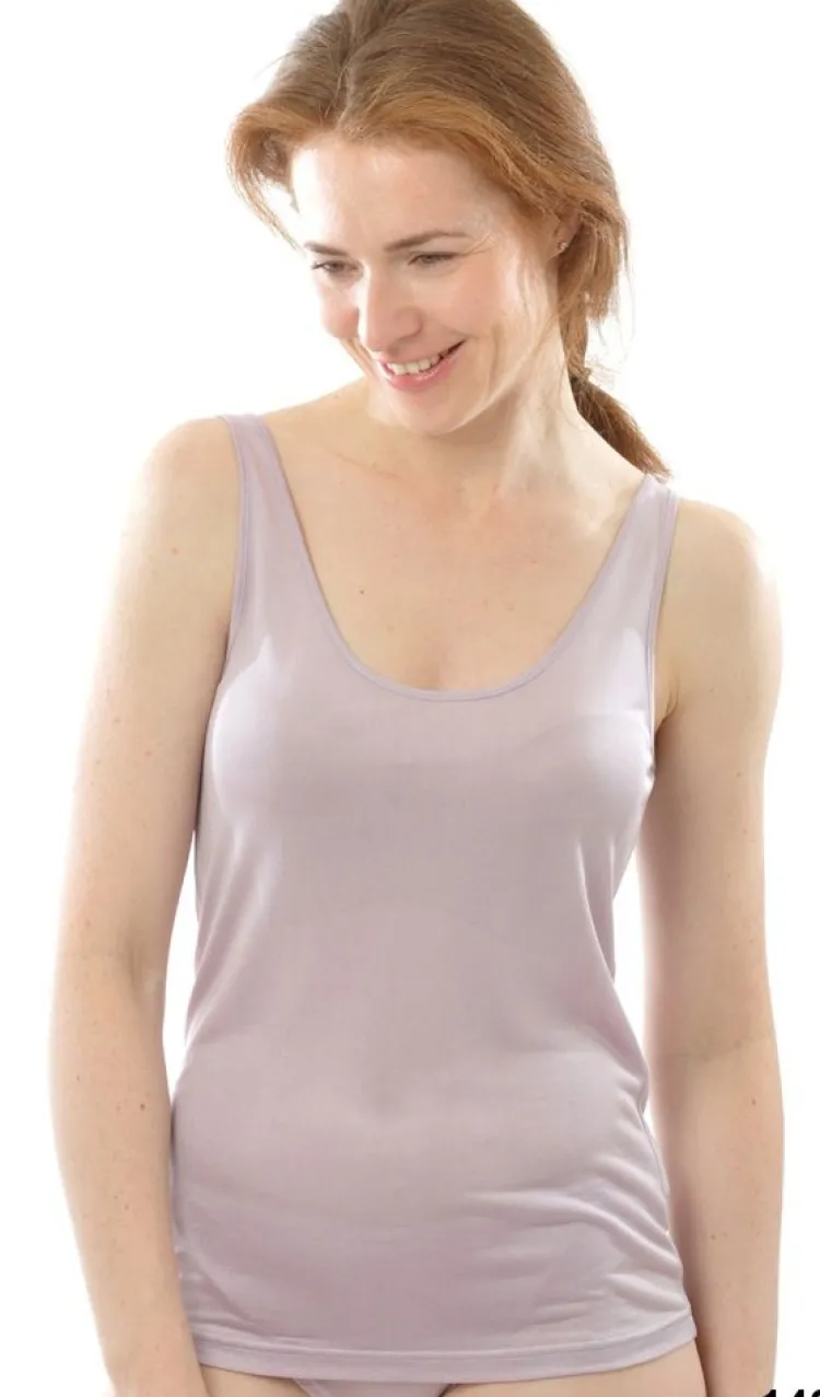 Camisole (Breite Träger)|Alle Lingerie Tops^Alkena 100% Seide UNTERHEMD von