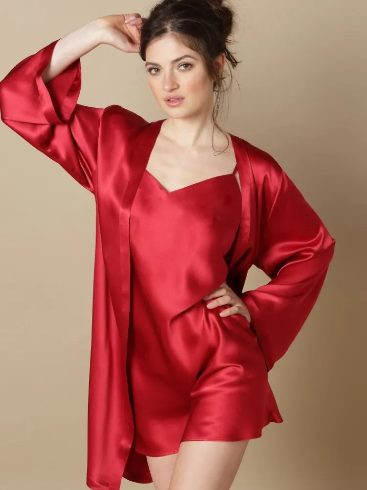 Unterkleider Mit Seide|Kurze Unterkleider^Marjolaine 100% Seide Unterkleid SOIE ODA uni von