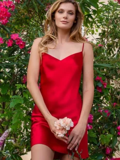 Unterkleider Mit Seide|Kurze Unterkleider^Marjolaine 100% Seide Unterkleid SOIE ODA uni von