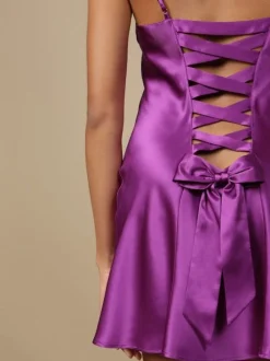 Seidennachthemd^Marjolaine 100% Seidennachthemd Satin GLYCINE von