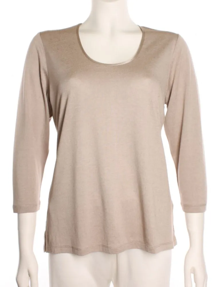 Freizeit- & Reisekleidung|Shirts Mit Seide^Kokon Zwo 3/4-Arm Shirt CINDA von mit Seide und Leinen