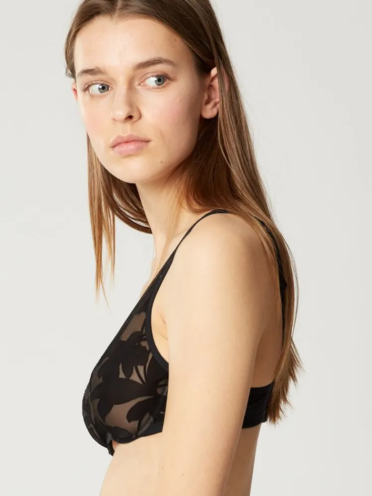 Alle Bhs^Maison Lejaby Ausbrenner Bügel-BH VENUS edel von Maisonlejaby puder oder schwarz