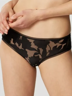 Alle Slips^Maison Lejaby Ausbrenner Brazilian Panty VENUS von Maisonlejaby puder oder schwarz