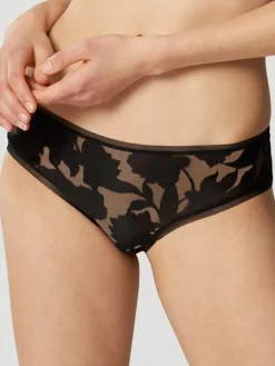 Alle Slips^Maison Lejaby Ausbrenner Brazilian Panty VENUS von Maisonlejaby puder oder schwarz