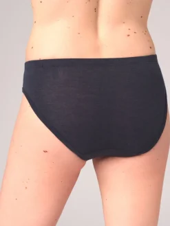 Wolle-Seide Slip|Alle Slips^comazo | earth Basic Merino Seide Slip 2703 aus Feinjersey comazo|earth camel beige oder dunkelblau