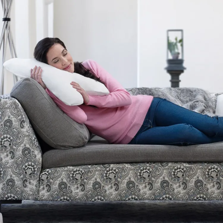 Nackenstützkissen & Körnerkissen|Baumwolle- & Faserkissen^HEFEL Beauty-Kissen MY FACE Nackenkissen waschbar von weiß