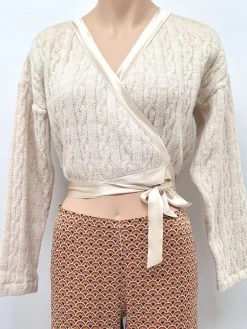 Lounge-Wear|Strickjacken & -Mäntel^Cotton Club Bettjacke LAMELLA von mit Seide und Wolle schwarz oder champagner