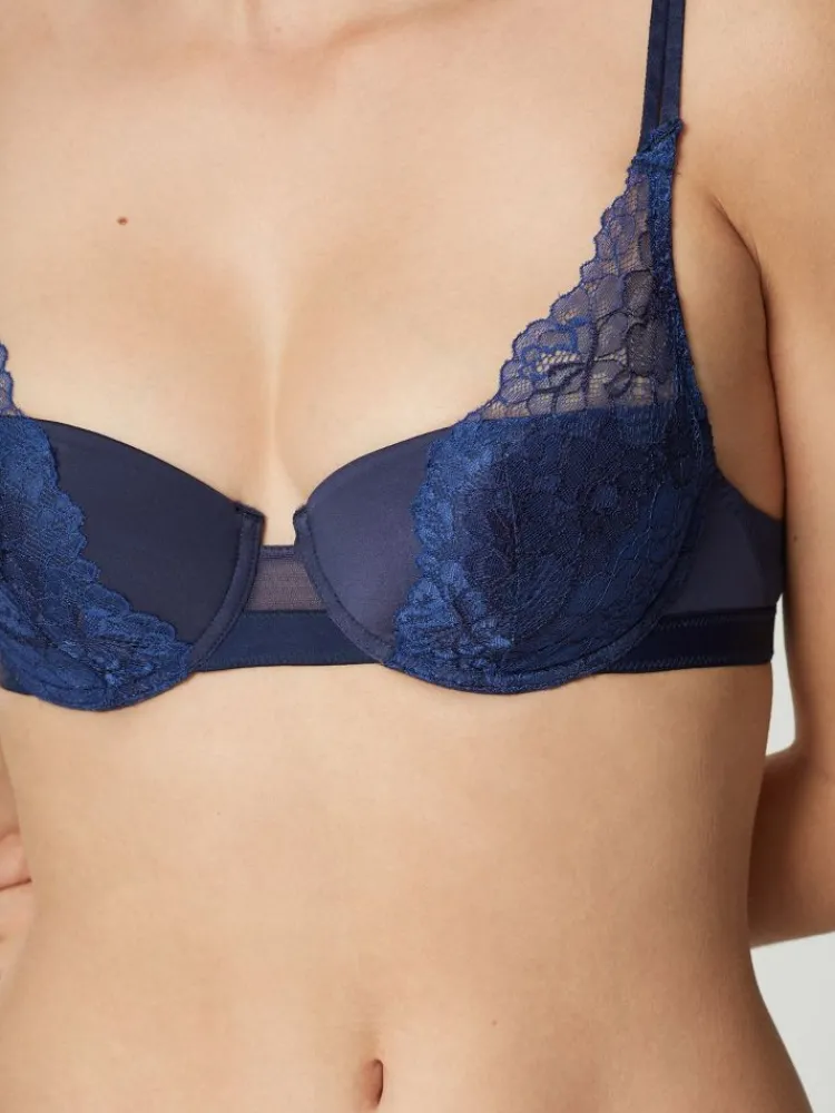 Alle Bhs^Maison Lejaby Bügel-BH SHADE mit Spitze von apricot mit Blumenspitze