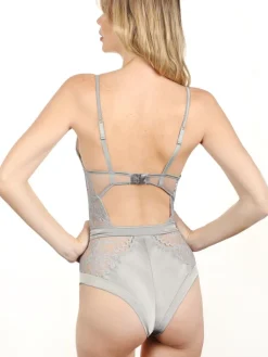 Alle Bodys^Prelude Bügel-Body Tüll mit Spitze MARLENE von Milano