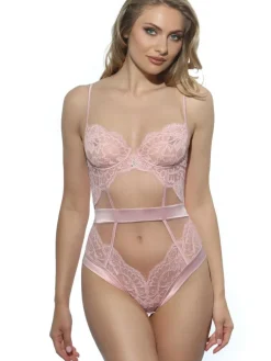 Alle Bodys^Prelude Bügel-Body Tüll mit Spitze MARLENE von Milano