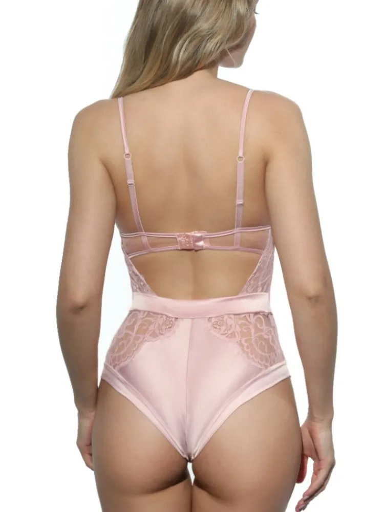 Alle Bodys^Prelude Bügel-Body Tüll mit Spitze MARLENE von Milano