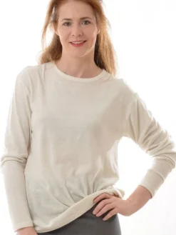 Shirts Mit Seide|Langarm^Alkena Bourette Seide LANGARM SHIRT von