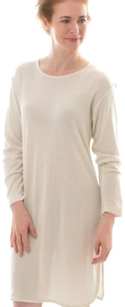 Lounge-Wear|Seiden Basics^Alkena Bourette Seide SLEEPSHIRT von