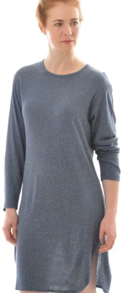 Lounge-Wear|Seiden Basics^Alkena Bourette Seide SLEEPSHIRT von