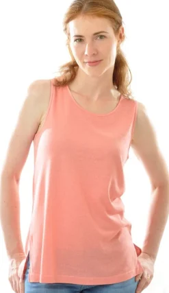 Camisole (Breite Träger)|Shirts Mit Seide^Alkena Bourette Seidenmix SOMMER TOP von