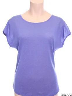 T-Shirt|Shirts Mit Seide^Alkena Bourette Seidenmix Sommer T-SHIRT uni von