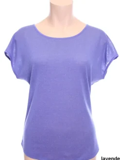 T-Shirt|Shirts Mit Seide^Alkena Bourette Seidenmix Sommer T-SHIRT uni von