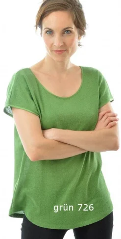 T-Shirt|Shirts Mit Seide^Alkena Bourette Seidenmix Sommer T-SHIRT luftig von