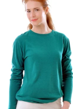 Shirts Mit Seide|Langarm^Alkena Bourette-Seide LANGARM SHIRT von