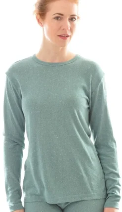 Shirts Mit Seide|Langarm^Alkena Bourette-Seide LANGARM SHIRT von