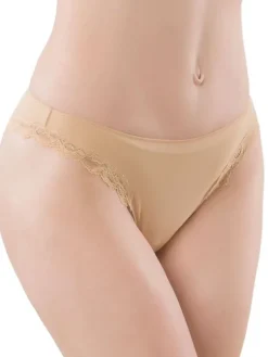 Alle Slips^Cotton Club Brasiliana Microfaser Spitze AIKO basic von Rubino