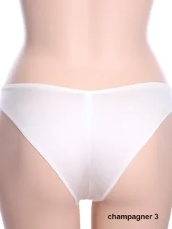 Alle Slips|Alle Unterteile^Cotton Club Brasiliana Slip mit Seide VITALE uni von Seta Superior