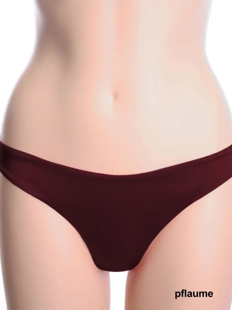 Alle Slips|Alle Unterteile^Cotton Club Brasiliana Slip mit Seide VITALE uni Seta Superior