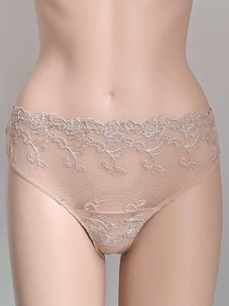 Alle Slips^Ambra Brasiliana Slip PLATINUM FASHION aus Tüll von