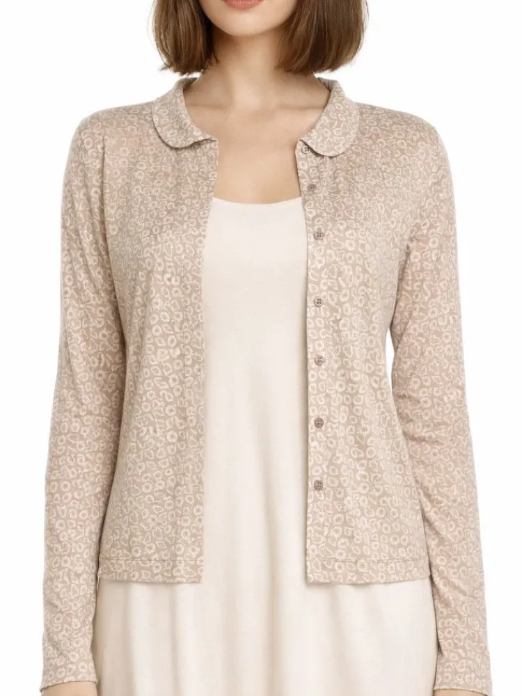 Freizeit- & Reisekleidung|Strickjacken & -Mäntel^Kokon Zwo Cardigan CINDA mit Seide und Leinen