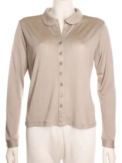 Freizeit- & Reisekleidung|Strickjacken & -Mäntel^Kokon Zwo Cardigan CINDA mit Seide und Leinen von