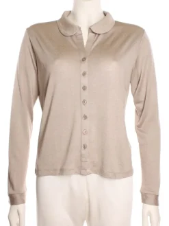 Freizeit- & Reisekleidung|Strickjacken & -Mäntel^Kokon Zwo Cardigan CINDA mit Seide und Leinen von