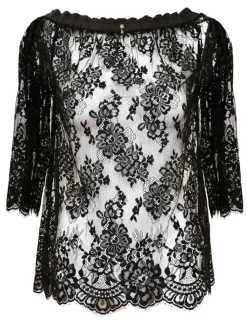 Tops Mit Spitze|Shirt Mit Spitze^Escora Carmen Shirt INESSA aus Spitze von