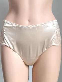 Alle Slips|Alle Unterteile^Cotton Club Culotte FREYA mit Seide von