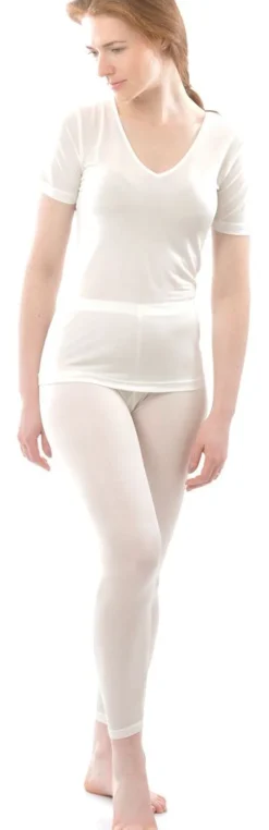 Leggings|Alle Unterteile^Alkena Damen Bio-Seide LEGGINGS uni von