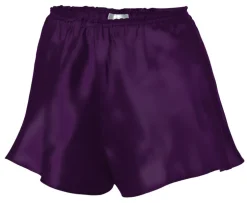 Mit Seidensatin|Alle Unterteile^Gattina Damen Shorts 100% Seide MASPALOMAS Satin von