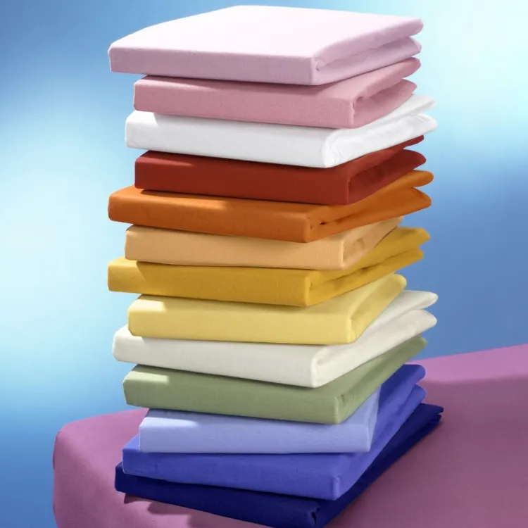 Spannbettlaken & Betttücher^bellana Edel-Jersey Spannbettlaken SAMTWEICH von mit Lyocell