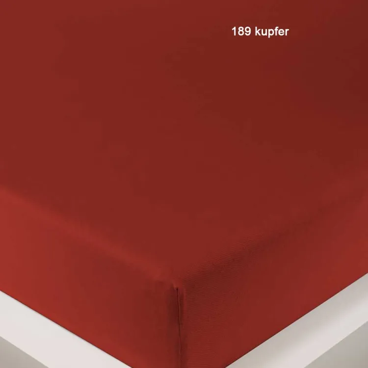 Spannbettlaken & Betttücher^bellana Edel-Jersey Spannbettlaken SAMTWEICH von mit Lyocell