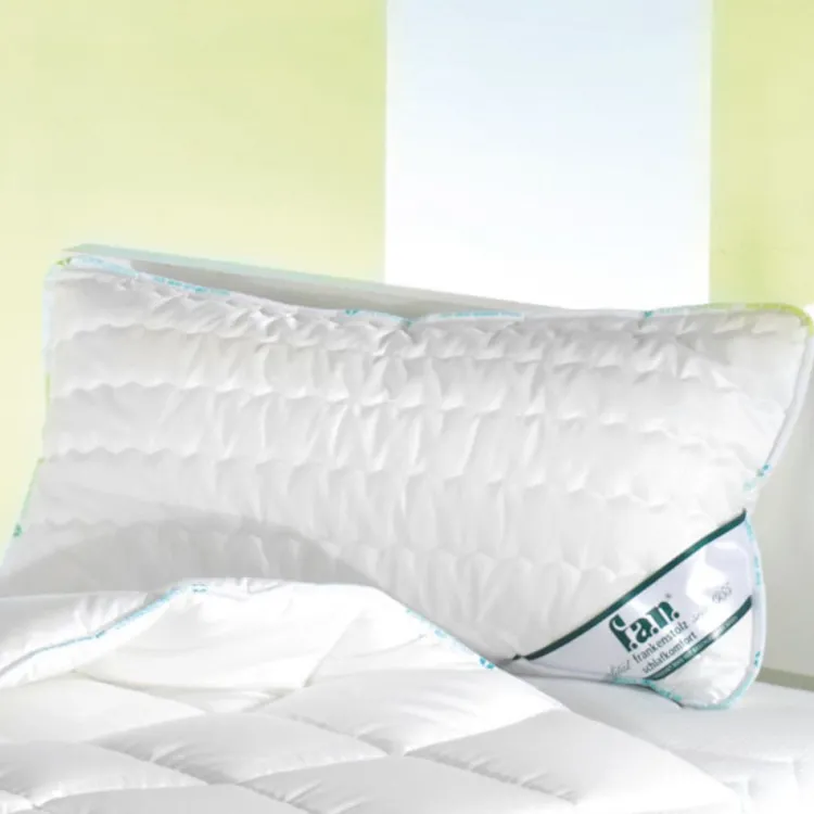 Baumwolle- & Faserkissen^f.a.n. Frankenstolz f.a.n. Allergiker Kopfkissen MEDISAN 95° waschbar weiß