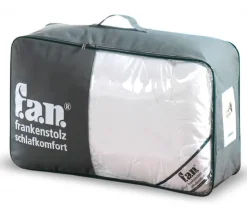 Medium Bettdecken^f.a.n. Frankenstolz f.a.n. kuschelige Steppdecke FIRST CLASS mittelwarm mit Daunenfeeling weiß