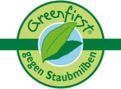 Nackenstützkissen & Körnerkissen^f.a.n. Frankenstolz f.a.n. Viscoschaum Nackenkissen GREENFIRST Sleep + Care 60° waschbar weiß-grün