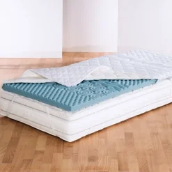 Unterbetten^f.a.n. Frankenstolz f.a.n. 7-Zonen Medisan SOFTLY KOMFORT Kaltschaum Topper 5 cm