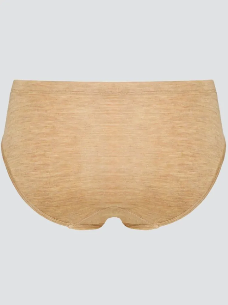 Wolle-Seide Slip|Alle Slips^comazo | earth Feiner Merino Seide Slip 2703 comazo|earth camel beige oder dunkelblau