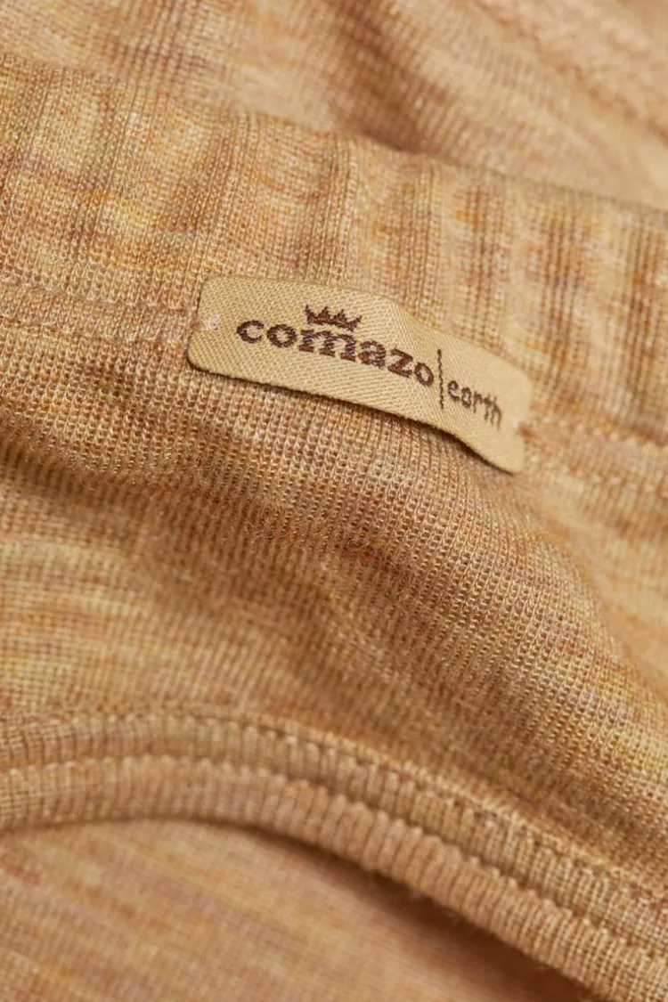 Wolle-Seide Slip|Alle Slips^comazo | earth Feiner Merino Seide Slip 2703 comazo|earth camel beige oder dunkelblau