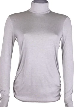 Mit Rollkragen|Langarm^Artimaglia Feines Voile ROLLKRAGEN SHIRT  mit Kaschmir von