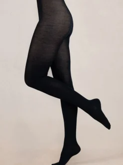 Strumpfhosen^Bleuforu00eat Feinstrumpfhose MERINO mit Baumwolle uni von Bleuforêt