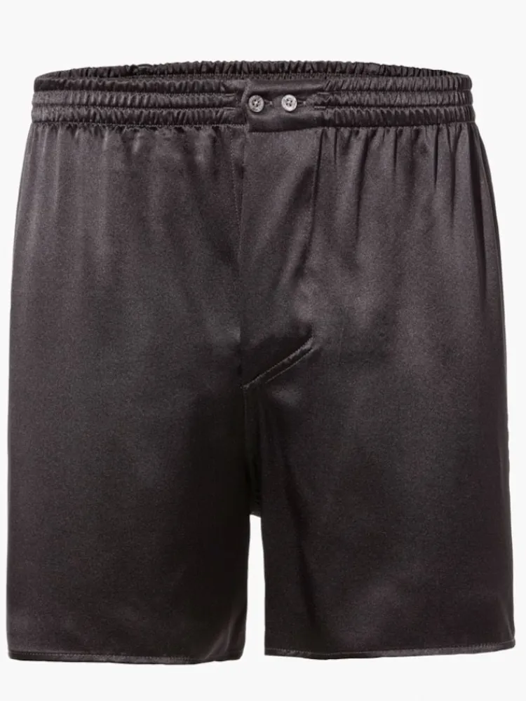 Seidenunterwäsche|Boxershorts^Zimmerli Herren Boxershorts Seide Silk Nightwear 6000 von